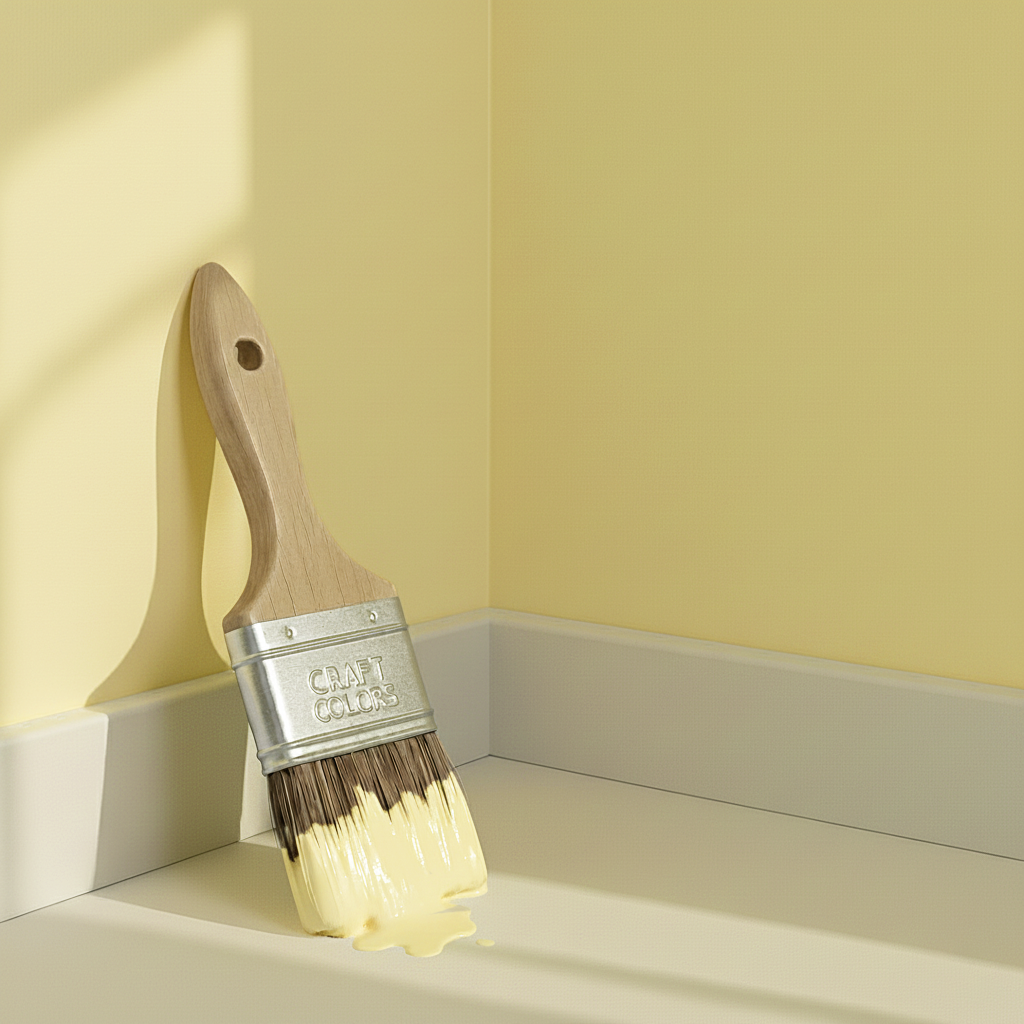 Wandfarbe Pastell Butter Lemon-Yellow No. 205.mix Individual ( 5,25 L) edelmatt