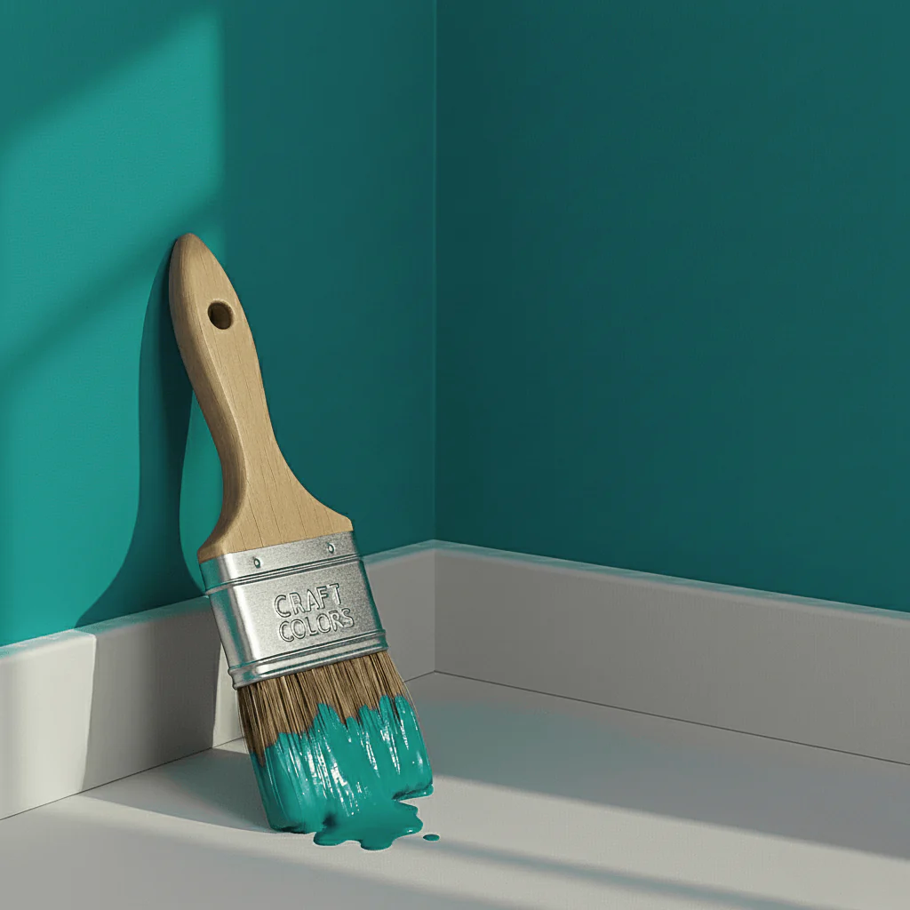 Pittura Murale Opaco Pregiato Petrolio N° 570 Design Collection 5L