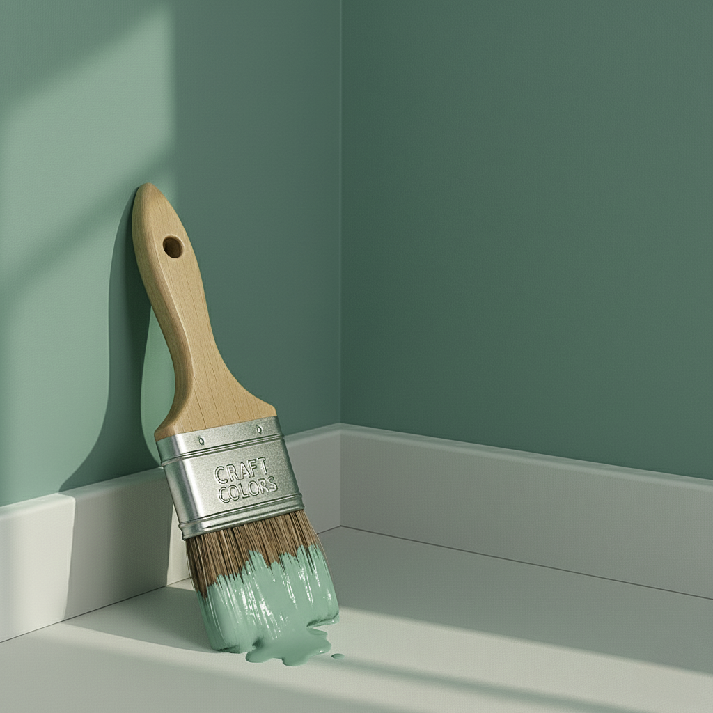 Pittura Murale Opaco Pregiato Verde Vintage N° 650 Design Collection 5L