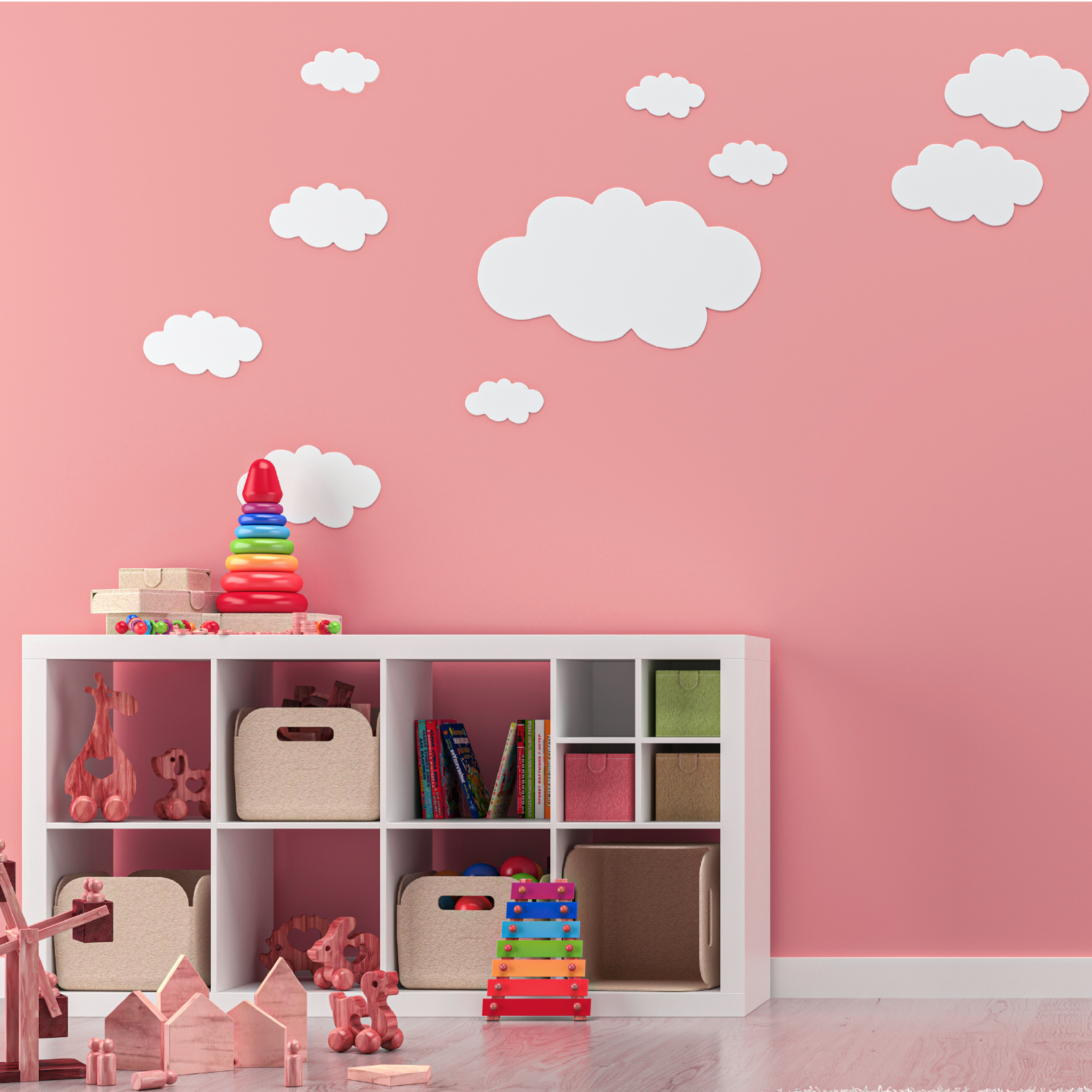 Pittura Murale Opaco Pregiato Rosa Baby Principessa N° 401 Design Collection 5L