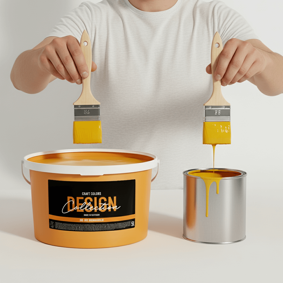 Andrazit Color Wandfarbe Anthrazit - Edelmatt (5L) für starken Halt – Craft Colors®