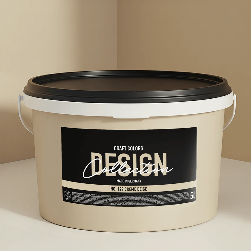 Pittura Murale Opaco Pregiato Beige N° 129 Design Collection 5L