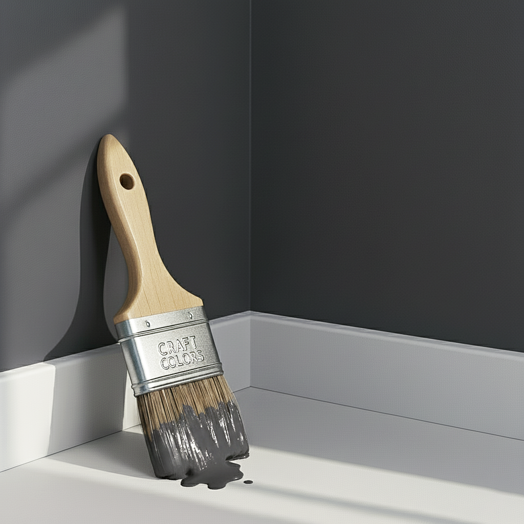 Pittura Murale Opaca (5 L) Grigio Scuro / Ardesia No. 791, Classe Di Resistenza All’Abrasione Umida 1, Strong+ Collection