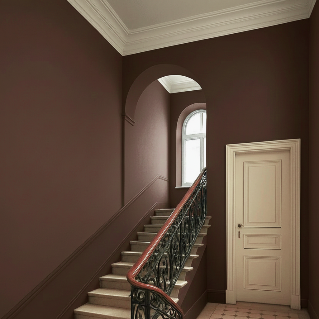 Wandfarbe Kaffeebraun No. 872 matt Strong+ Nassabriebklasse 1 (5L)