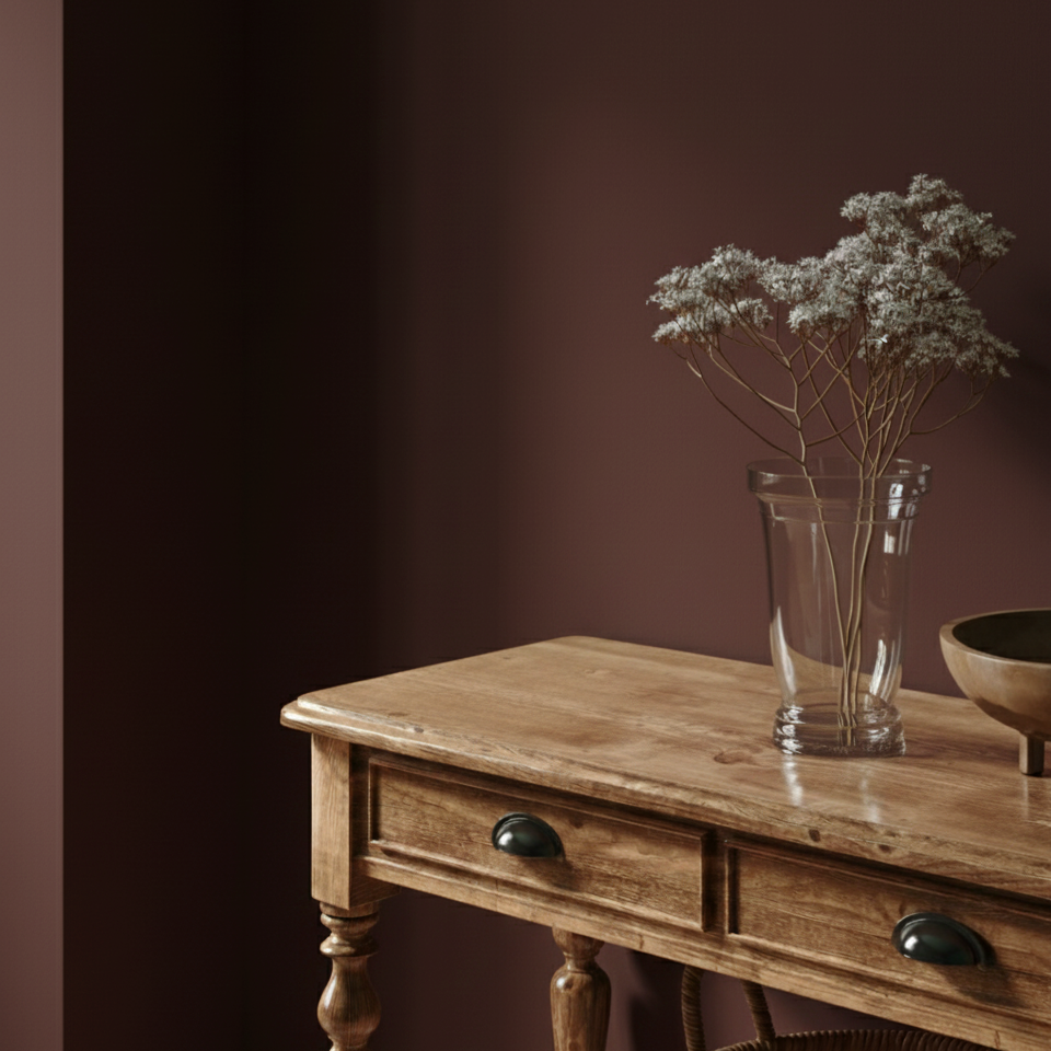 Wandfarbe Kaffeebraun No. 872 matt Strong+ Nassabriebklasse 1 (5L)