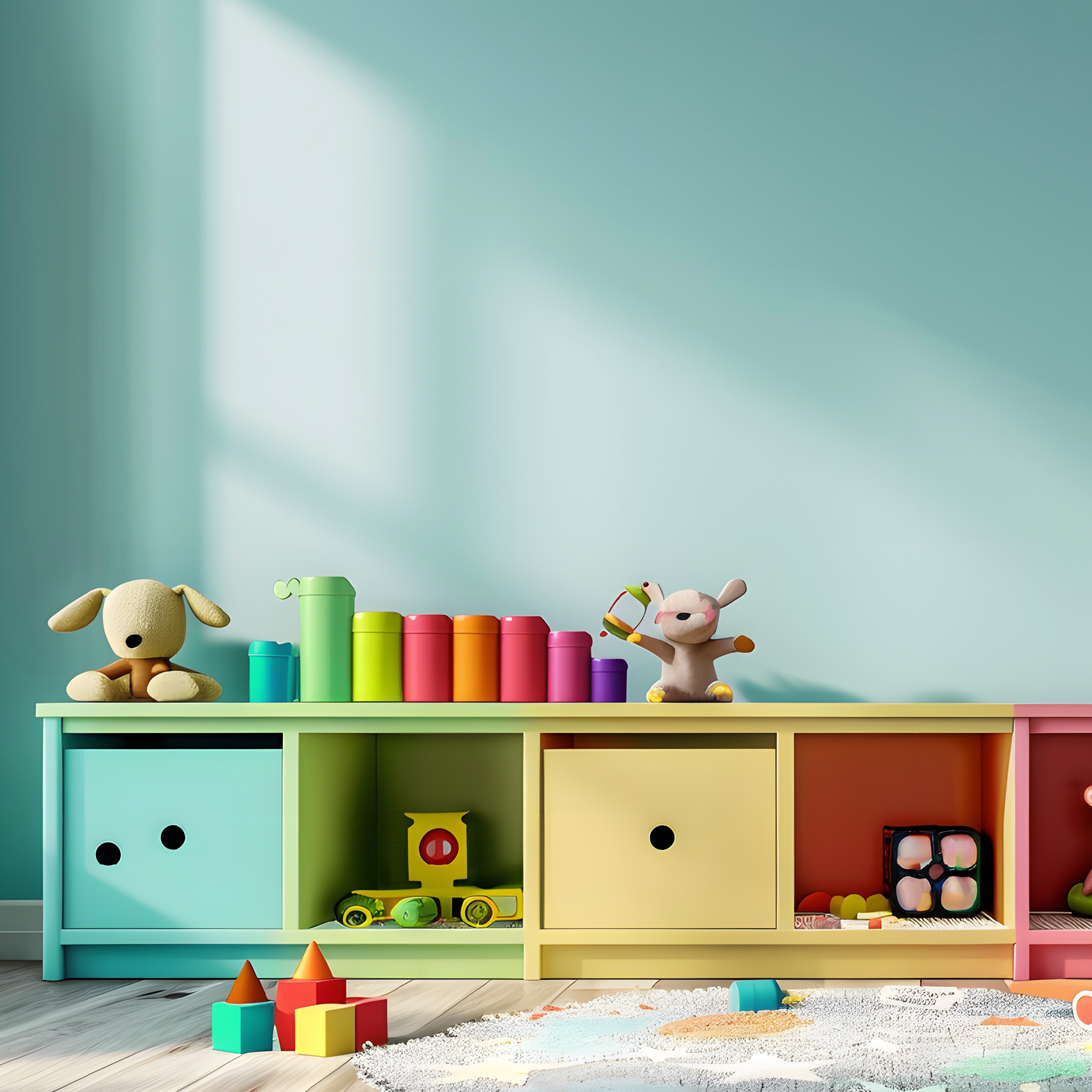 Pittura Murale Opaco Pregiato Azzurro Baby Principe N° 502 Design Collection 5L