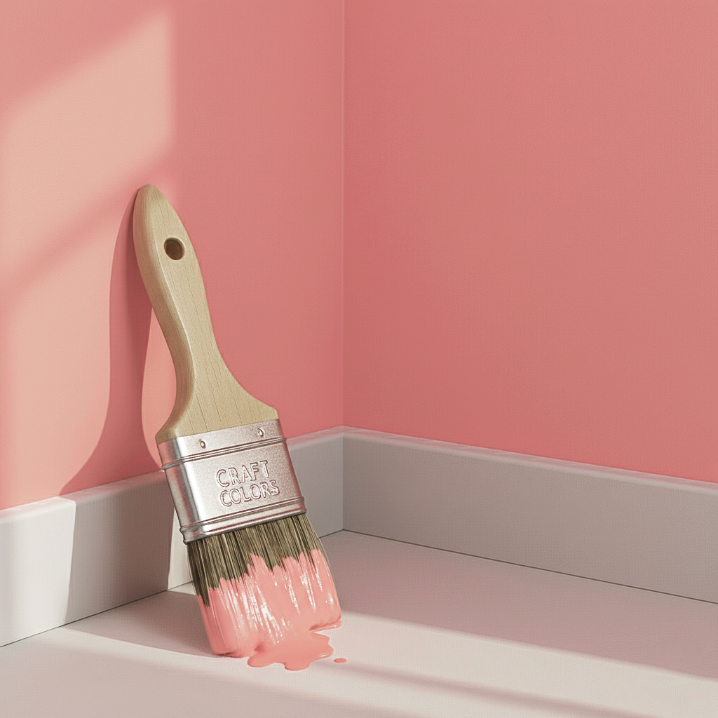 Pittura Murale Opaco Pregiato Rosa Baby Principessa N° 401 Design Collection 5L
