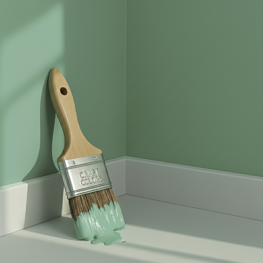 Pittura Murale Opaco Pregiato Verde Salvia N° 640 Design Collection 5L