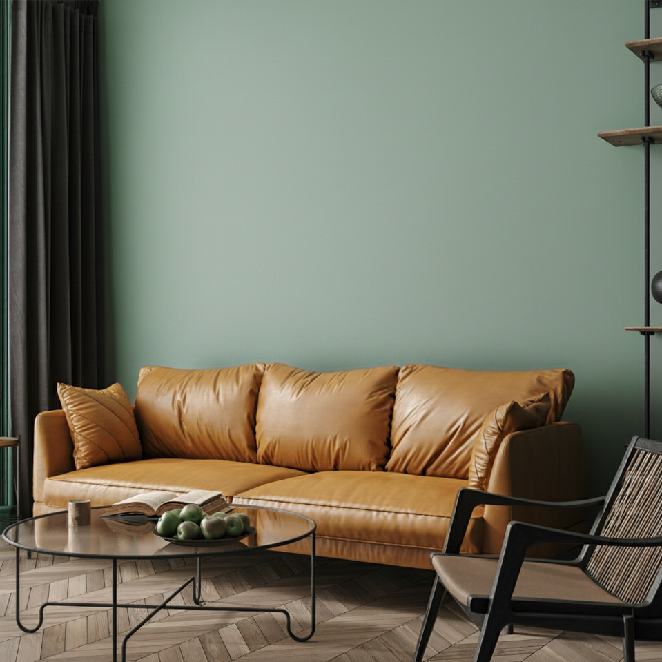 Pittura Murale Opaco Pregiato Verde Salvia N° 640 Design Collection 5L