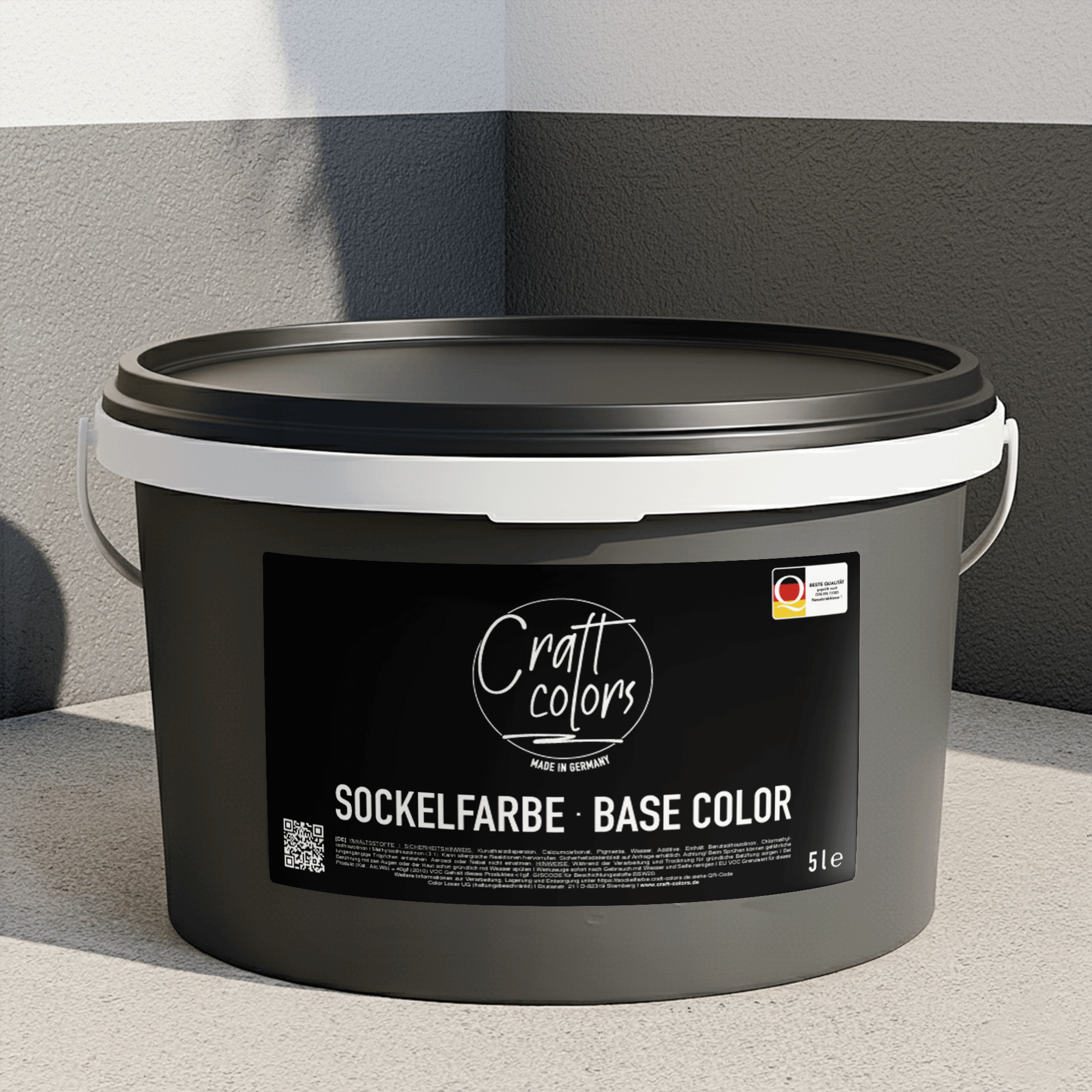 Pittura Per Zoccoli / Facciate 5L | Ardesia