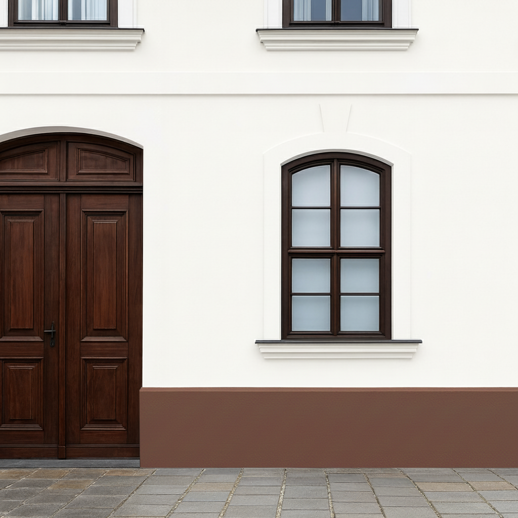 Pittura Per Zoccoli / Facciate 5L | Marrone Scuro