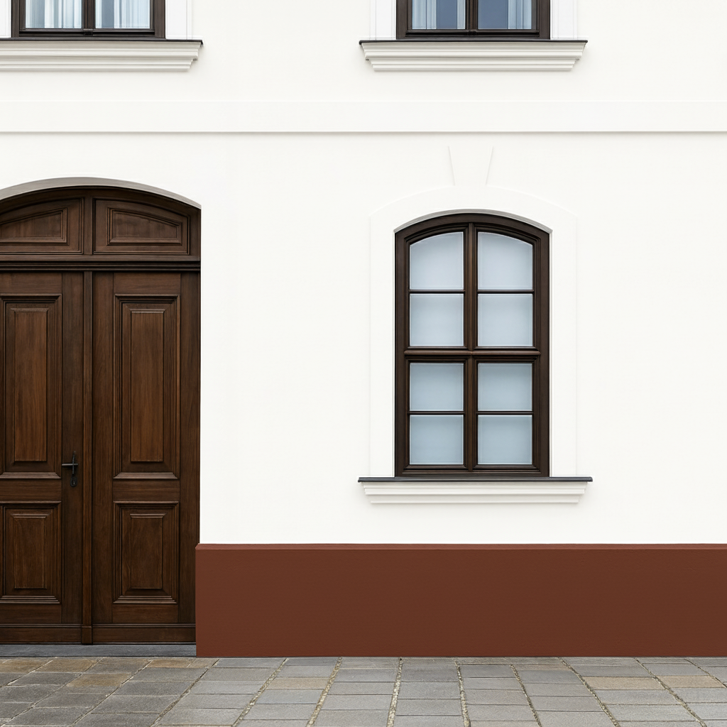 Pittura Per Zoccoli / Facciate 5L | Rosso Arenaria