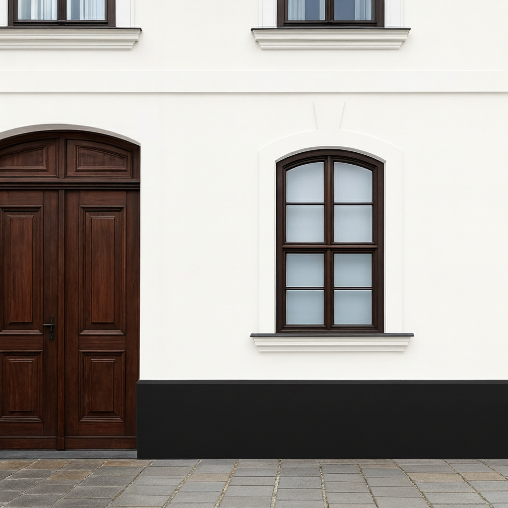 Pittura Per Basamenti / Pittura Per Facciate 5 L | Nero