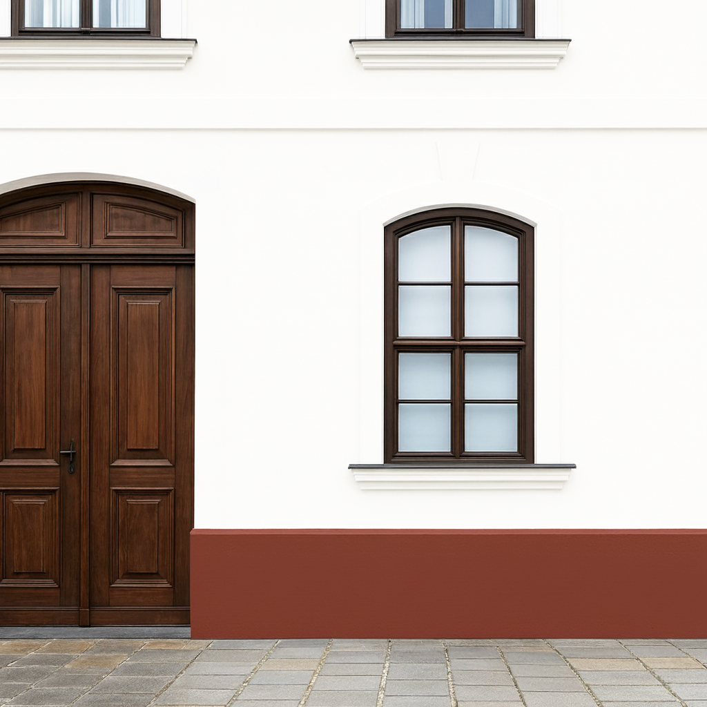 Pittura Per Zoccoli / Facciate 5L | Rosso Mattone