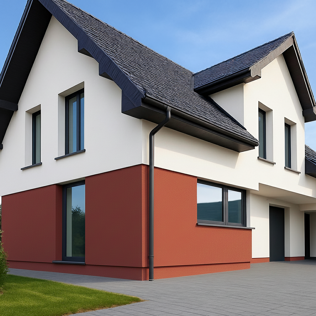 Pittura Per Zoccoli / Facciate 5L | Rosso Mattone