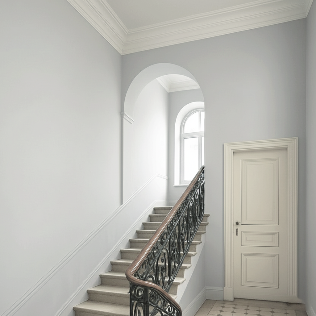 Pittura Murale Opaca (5 L) Grigio Chiaro / Grigio Seta No. 715, Classe Di Resistenza All’Abrasione Umida 1, Strong+ Collection