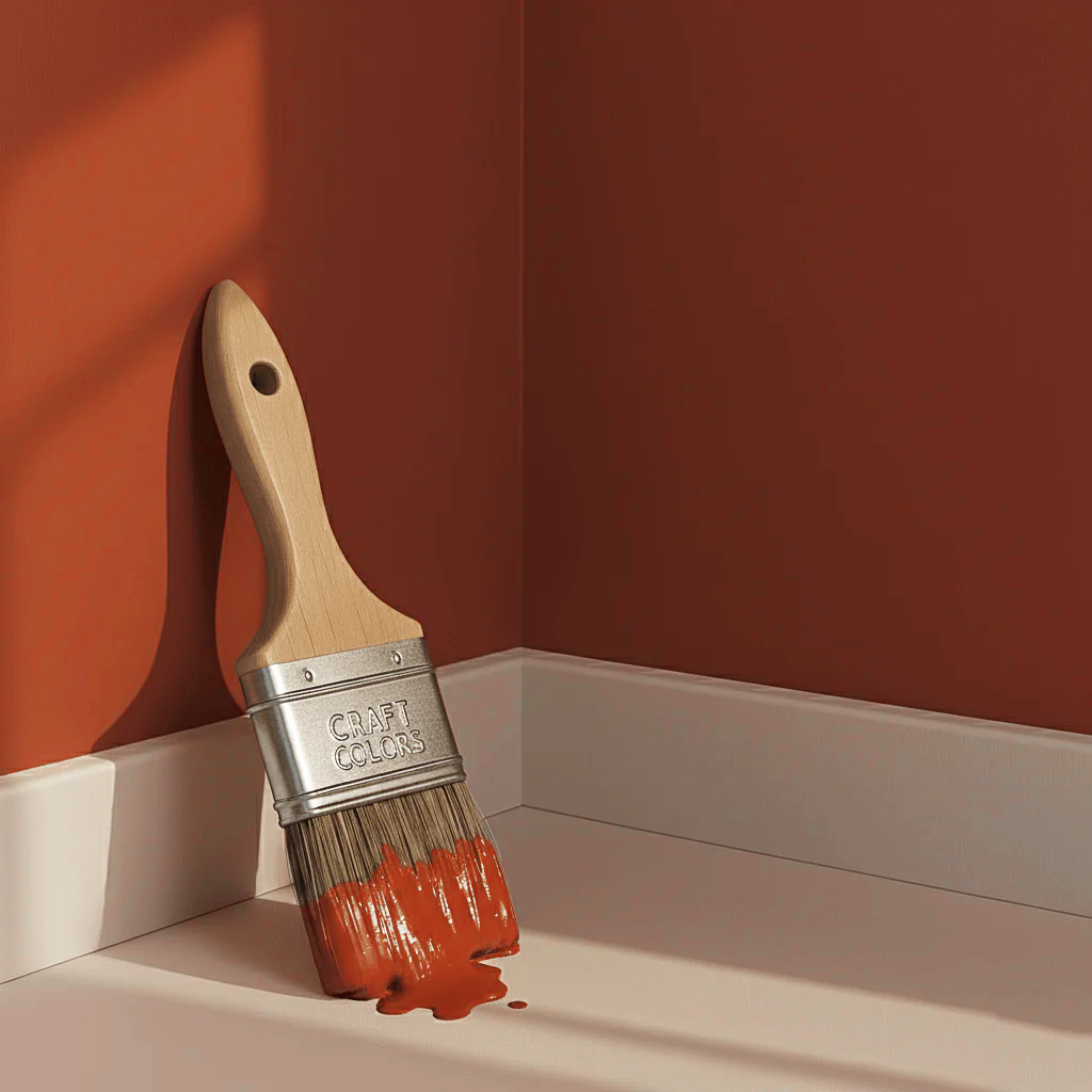 Pittura Murale Rosso Terracotta No. 460 opaca | Strong+ Classe di abrasione a umido 1 (5L)