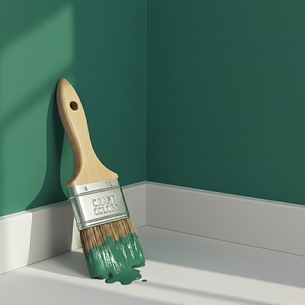 Pittura Murale Opaco Pregiato Verde Giada N° 688 Design Collection 5L