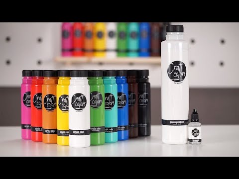Set Pouring | XL Incl. Pouring Medium & Olio Di Silicone